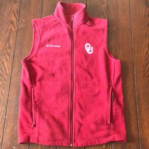 Columbia - Crimson Oklahoma University Vest